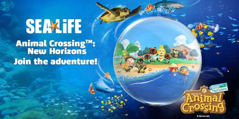 Nintendo i Sea Life UK łączą siły w projekcie Animal Crossing