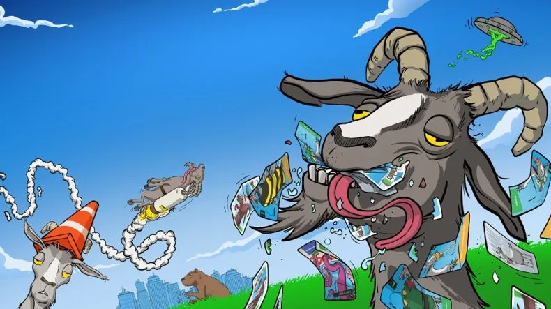 Goat Simulator wkracza na nowy poziom – gra karciana w drodze!