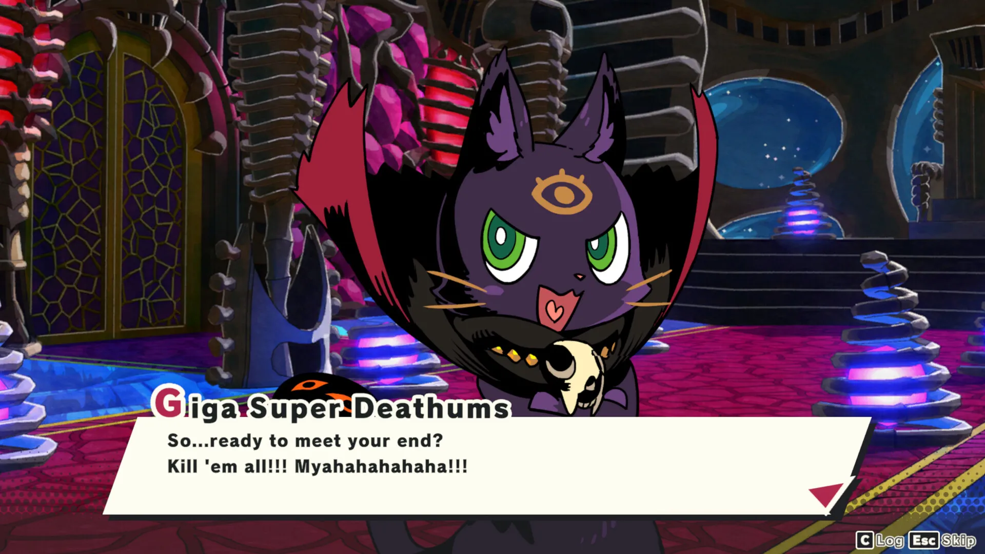 Demons’ Night Fever – Giga Super Death w postaci niemowlęcia
