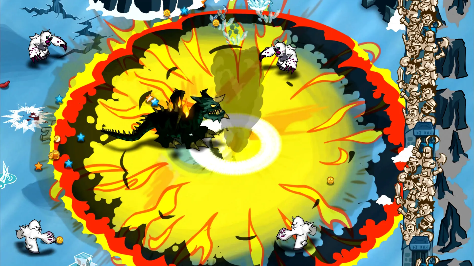 Dungeon Rampage Remastered – ogromna eksplozja w lodowym lochu