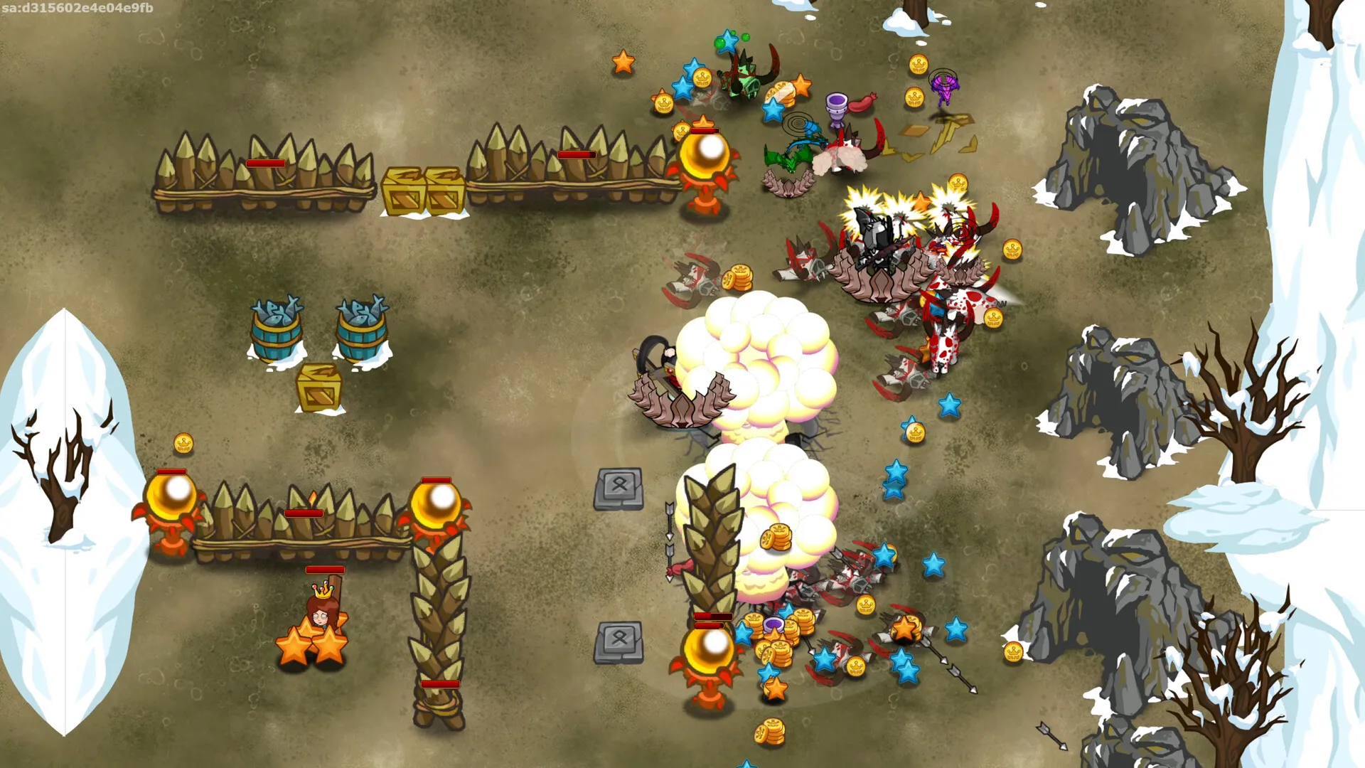 Dungeon Rampage Remastered – chaos walki na śniegu