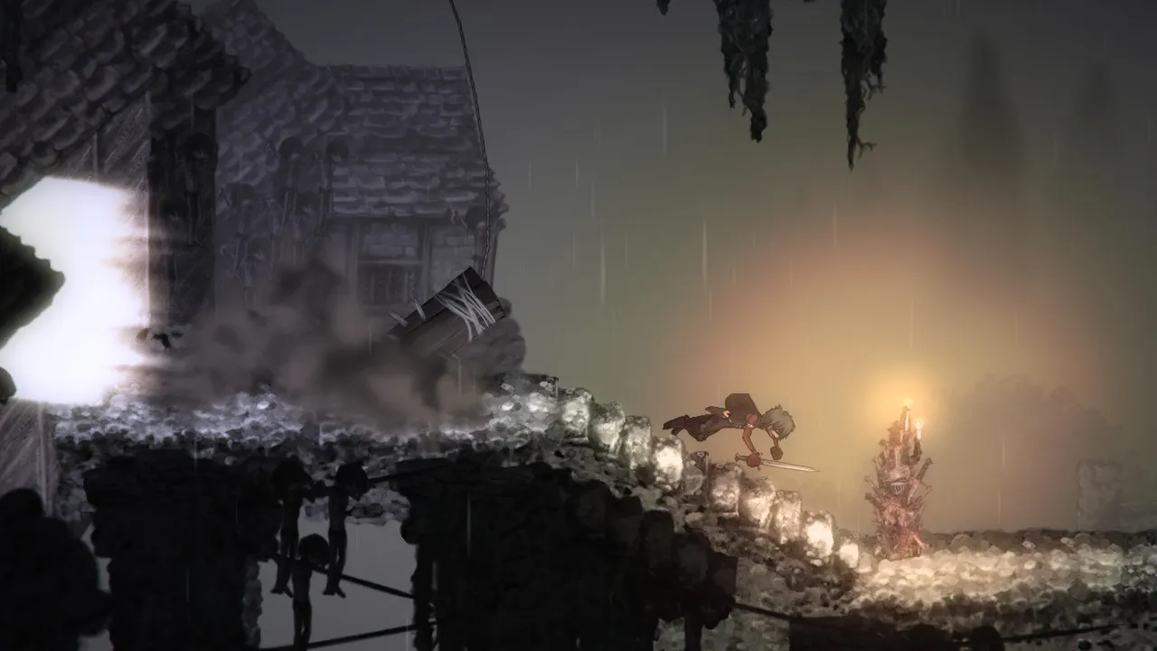 Salt and Sanctuary – walka z bossem w ruinach